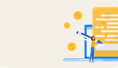 money and tasks illustrations