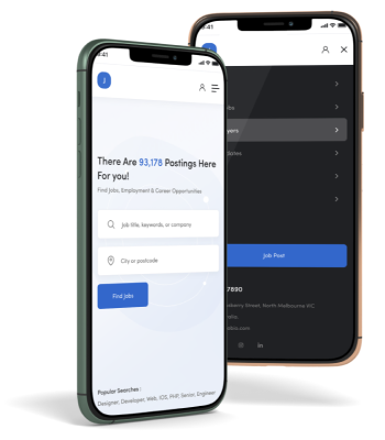 job posting on mobile