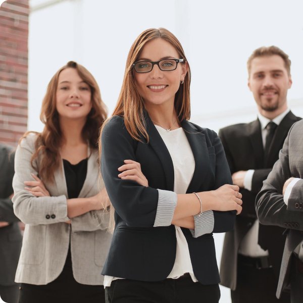 professionals in suit