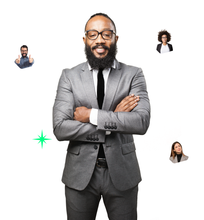 African American Man In Suit