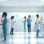 Weekend nurse assisting patient in U.S. hospital during Saturday shift