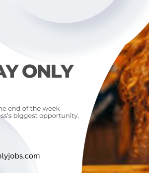 Flexible Sunday-only jobs for earning extra income on weekends