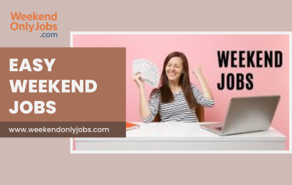 People working easy weekend jobs to earn extra income