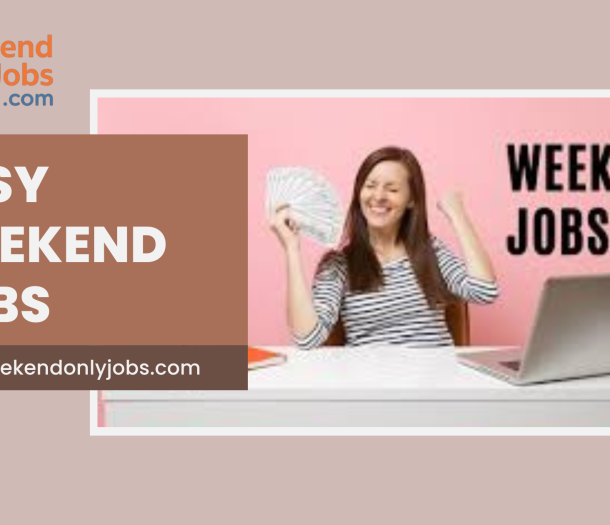 People working easy weekend jobs to earn extra income